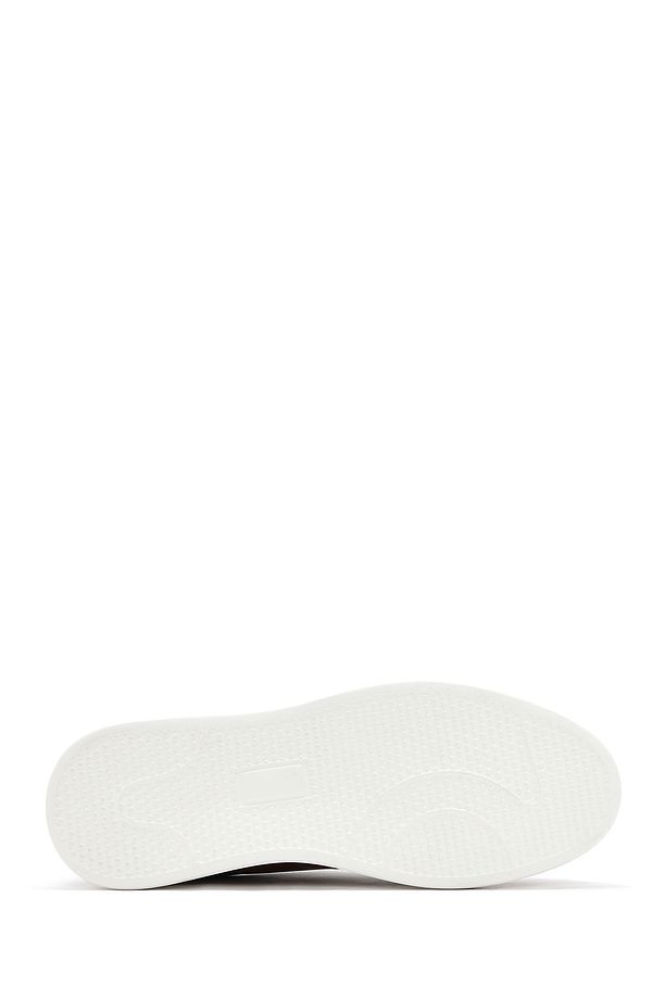 Erkek Taba Kalın Tabanlı Bağcıklı Deri Sneaker 25SFD610818 - 4