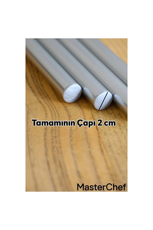 76 Cm Metal Oklava - 6