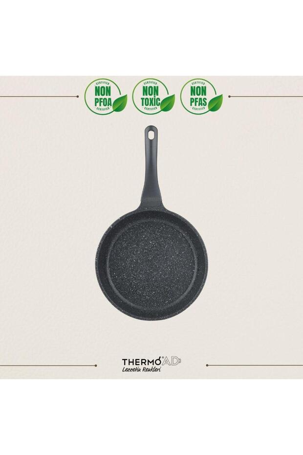 | Tava | 20 Cm | Granit Kaplama | Gri - 1