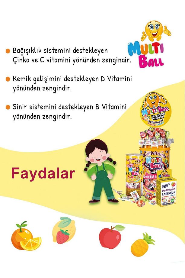Lolipop Multivitamin 15 Adet 2li Lolipop - 4