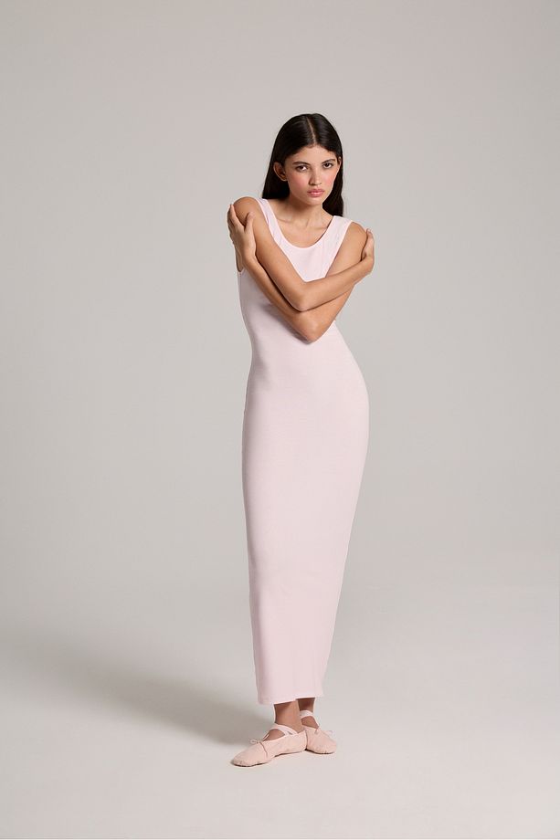 Aditya Ribana Elbise - Pembe - 4
