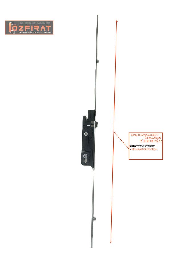 Pvc Kapı Ispanyolet 180cm-balkon Tip-ito Marka - 2