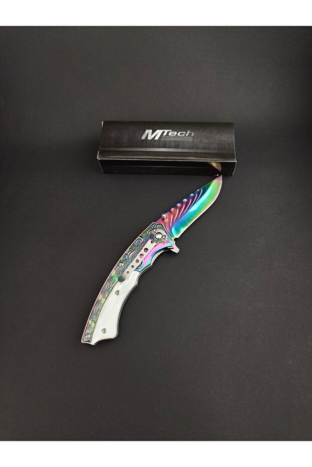 Mtech İşlemeli Saplı Çakı - 2