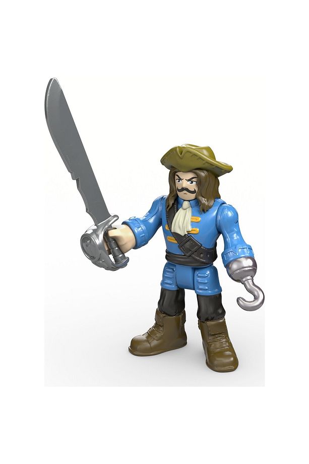 Imaginext Yürüyen Timsah Ve Korsan Hook, Timsah, Eli Kancalı Kaptan Hook Figürü Ve Hazinesi Imaginex - 2