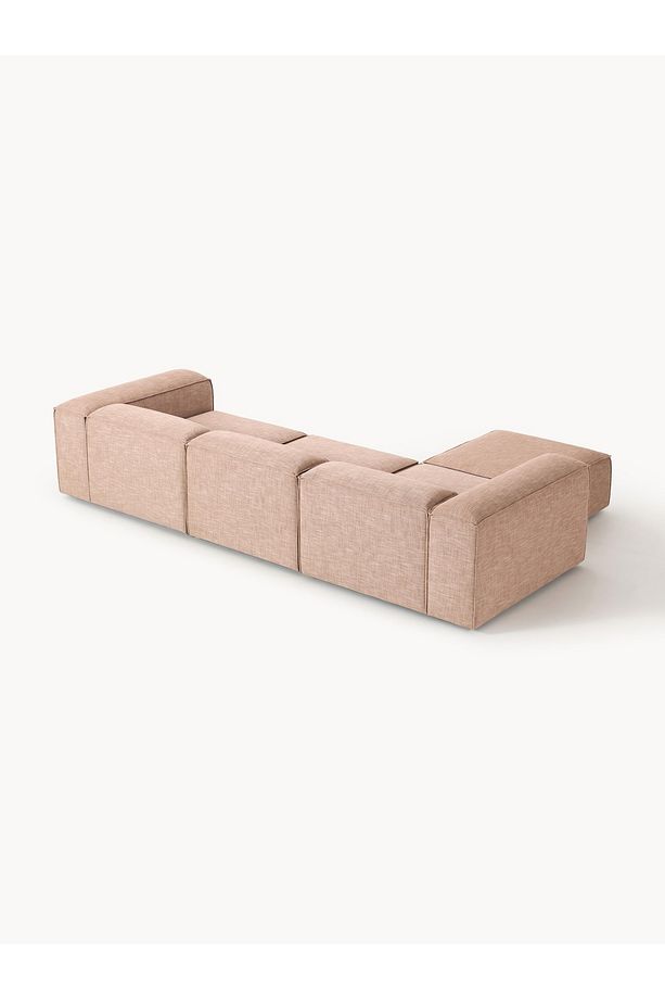 Lego Modüler Koltuk Takımı Kırık Kırmızı Boucle Kumaş - 3
