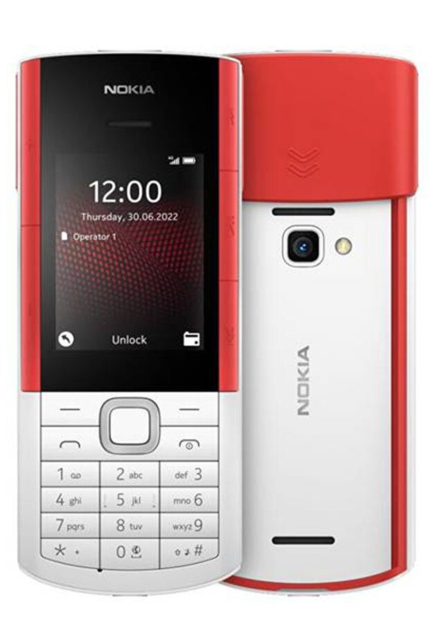 هاتف 5710 Xpress Audio المميز مع سماعات أذن لاسلكية مدمجة ومشغل MP3 بتقنية 4G وراديو FM وM - 2