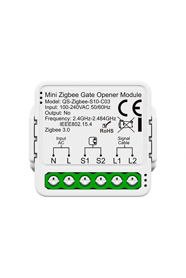 ZIGBEE-S10 Tuya Smart Gate Door Opener WiFi/Zigbee Gate Door Controller Module Compatible with Alexa - 1