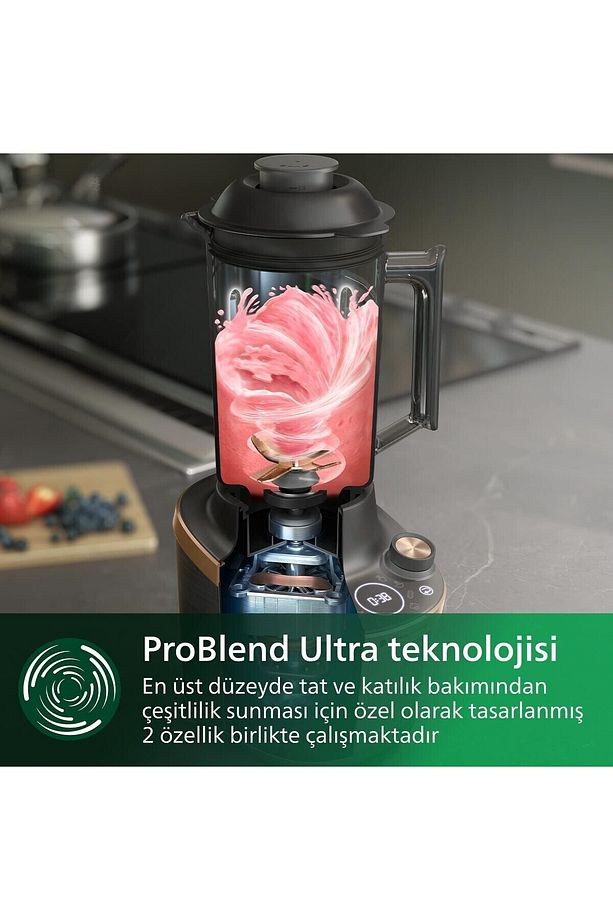 Hızlı Seçim Programları-Flip and Juice Katı Meyve SıkmaÖzellikli Blender, ProBlend Ultra Teknolojisi - 7