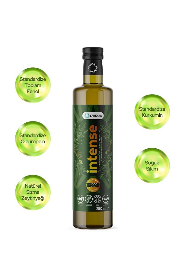 1500 Ultra Yüksek Polifenollü Intense Zeytinyağı 250 ml - 2