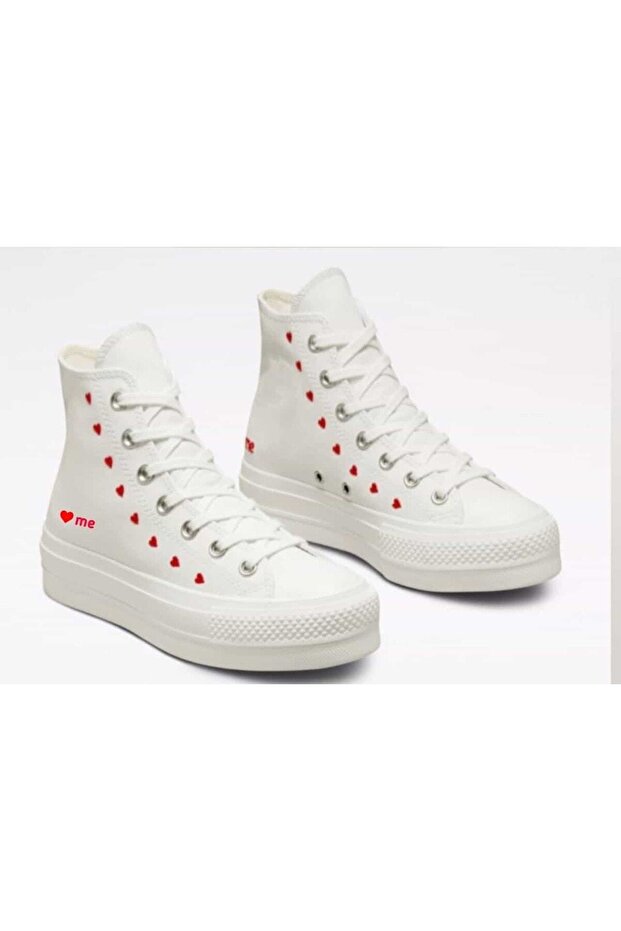Love Heart Printed Heart Printed Sneaker Heart Printed Sneaker Sneakers Men