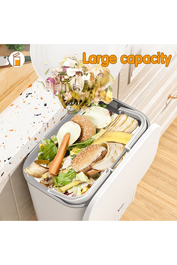 سلة المهملات المعلقة في المطبخ - 3