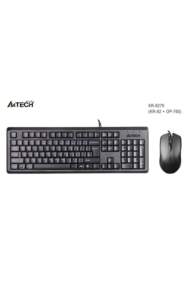 Kr-9276 Q Usb Standart Klavye Optik Mouse - 1