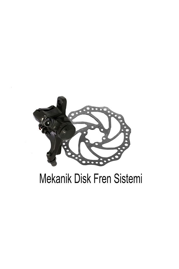 Nova 20 Jant Disk Fren Çocuk Bisikleti (120 145 cm boy) Siyah Sarı - 3