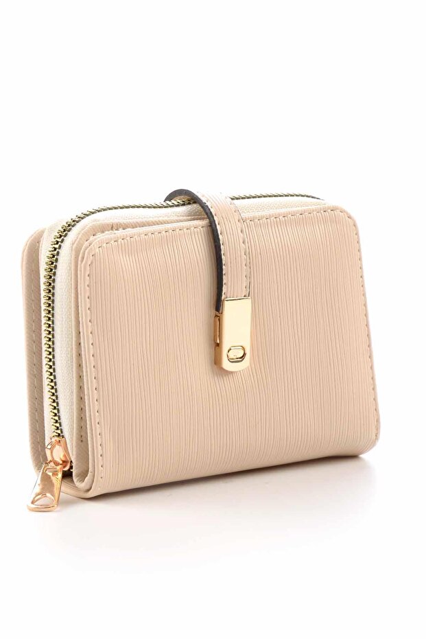 Bej Kadın Cüzdan - 2