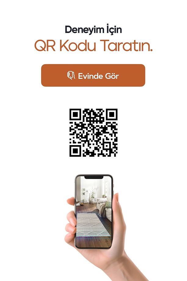 Galata Yumuşak Dokulu Modern Desen Bej Oturma Odası Salon Mutfak Genç Odası Halısı - 2