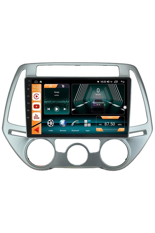 HYUNDAİ İ20 ANDROİD 13 MULTİMEDYA CARPLAY 4GB RAM+64GB HDD MANUEL KLİMA NAVİGASYON EKRAN - 6
