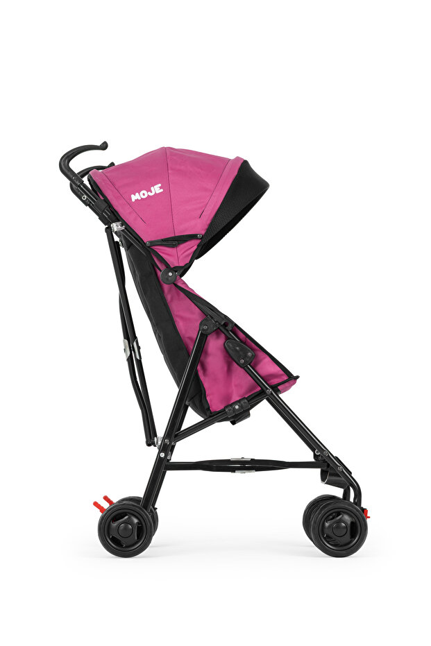 Simple Pembe Baston Bebek Arabası - 2