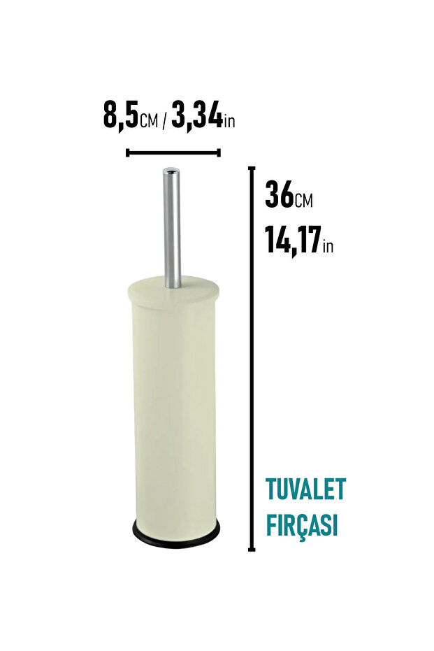 Krem Wc Fırçalık - 2