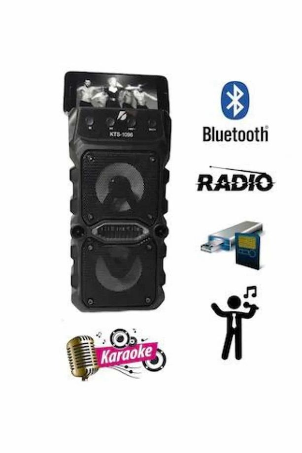 Bluetooth Hoparlör Yüksek Ses Kaliteli Büyük Boy Çift Çıkışlı Ses Bombası - 5