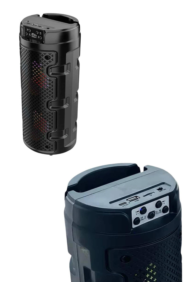 Bluetooth Hoparlör Yüksek Bass Ses Sistemiyle Hoparlör Kolon - 5
