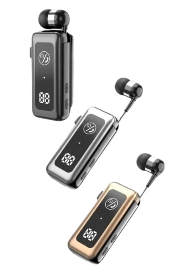 Makaralı Bluetooth Kulaklık Telefon Uyumlu Makaralı TF Kart Girişli Güç Göstergeli - 4