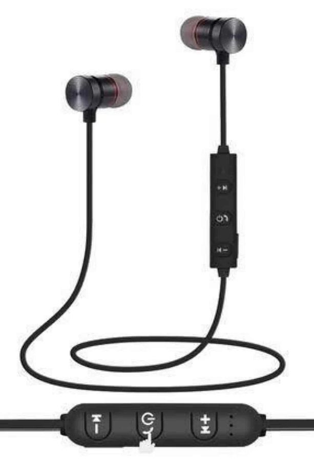 Bluetooth Bağlantılı Kablolu Mıknatıslı Sport Kulaklık - 4