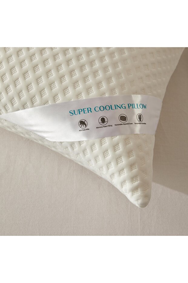 Super Cooling Memory Foam Pillow - 7