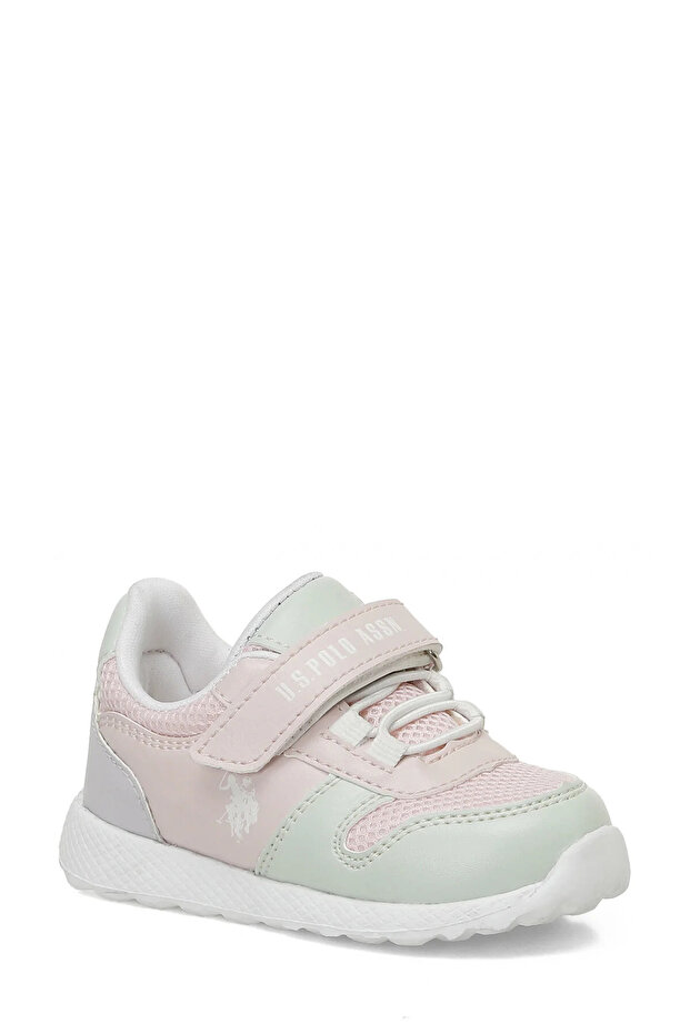 Original U.S. Polo Assn. Girl's Pink Color Sneaker