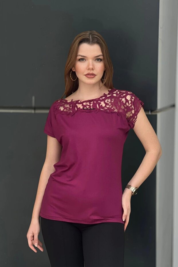Bluză Rob Guipure - 1