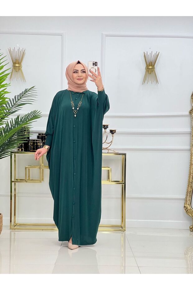 أزرار أكمام على شكل خفاش - 1