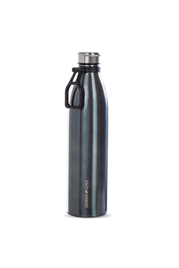 Steel Water Bottle, 1150ml Black