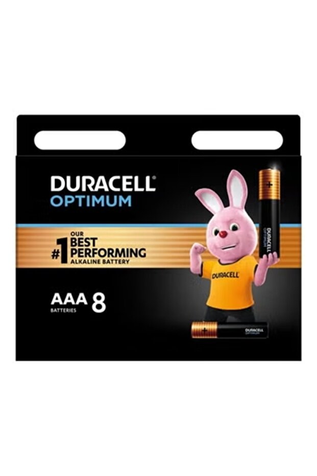 Duracell Optimum AAA Batteries - Pack of 8