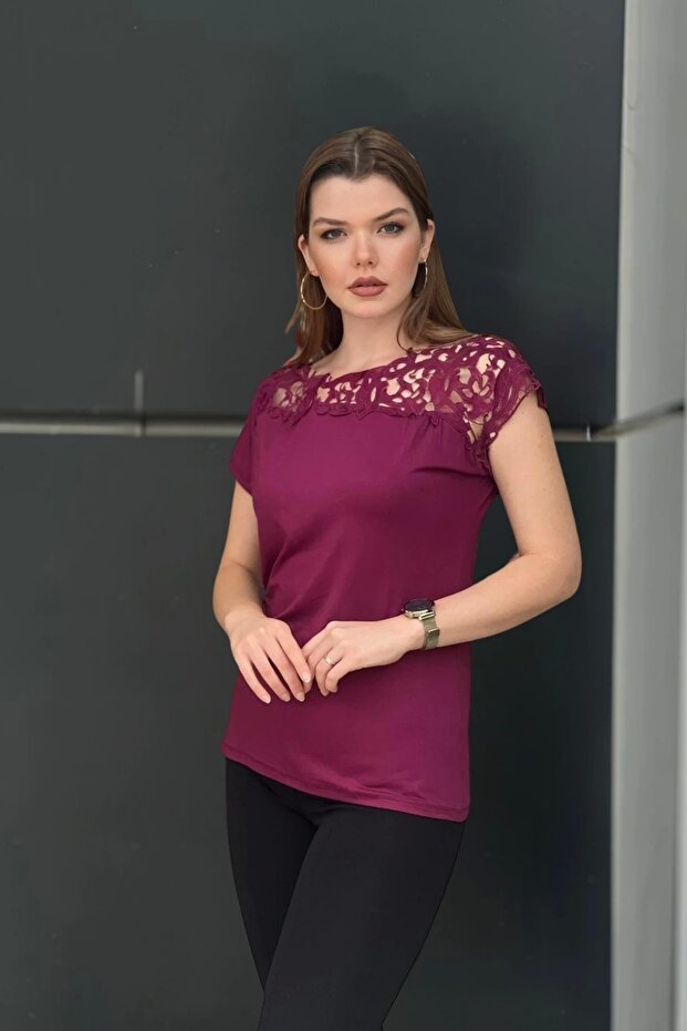 Bluză Rob Guipure - 2