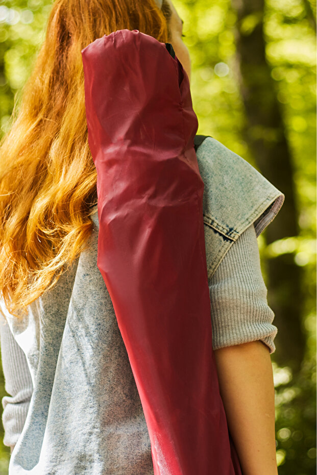 Container Kamp Sandalyesi Kırmızı - 3