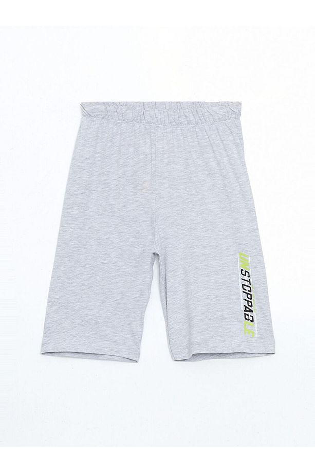 Yeni Sezon Beli Lastikli Erkek Cocuk Pijama Sort 2'li - S57368Z4 - 4
