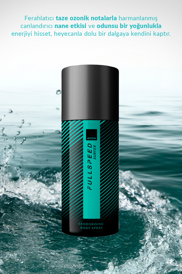 Full Speed Surfer Sprey Deodorant 150ml - 2