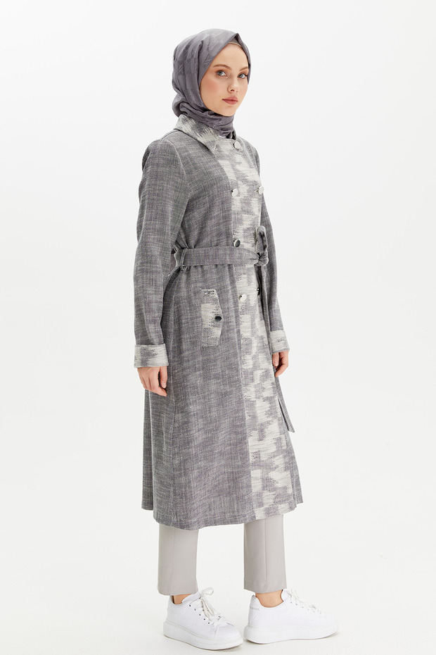 Pamuklu Kruvaze Kap - 3