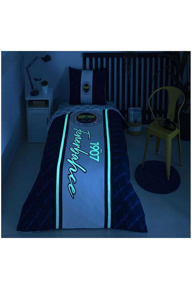 TAÇ LİSANSLI FENERBAHÇE TEK KİŞİLİK NEVRESİM TAKIMI GLOW/GECE IŞILTISI - 3