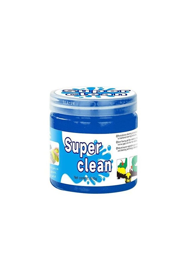 Super Clean Slime Car Cleaning Soft Gel Blue
