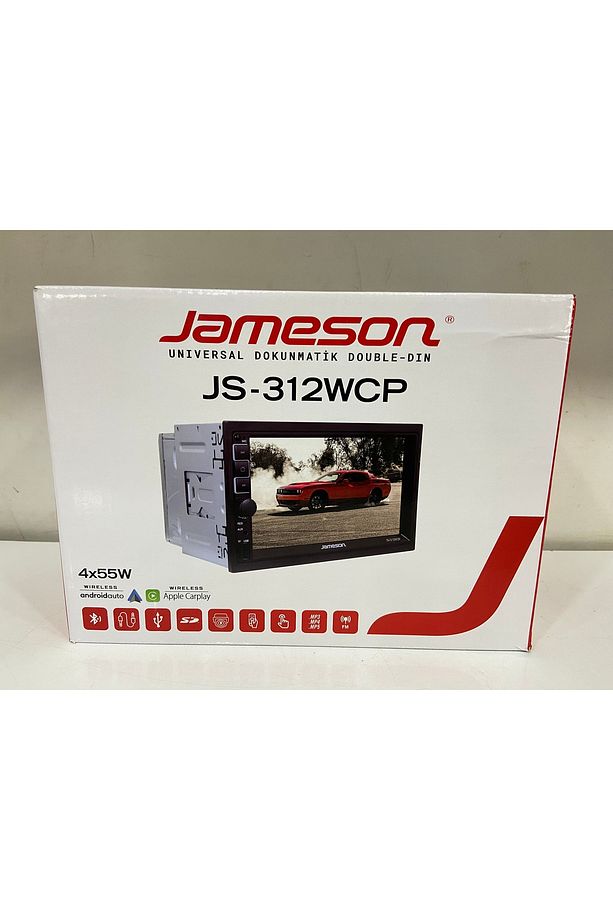 Js-312wcp-311 Carplayli 7 Inç Dabıl Teyp Kamera - 3