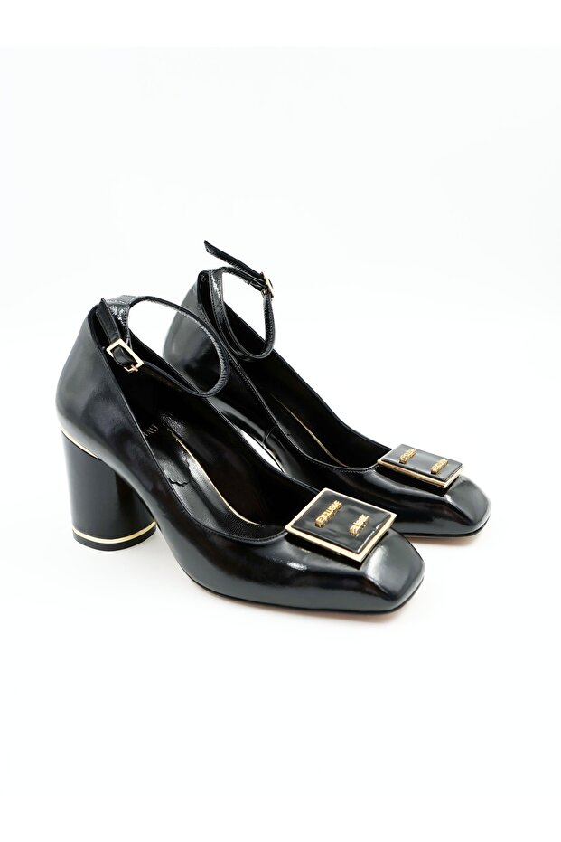 Women's Genuine Leather Heeled Shoes