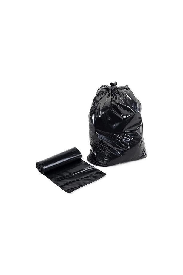Endüstriyel Jumbo Boy Siyah Çöp Torbası Poşeti - 700 Gr. - 90 Litre - 80 x 110 Cm / 10 Adetlik Rulo - 2