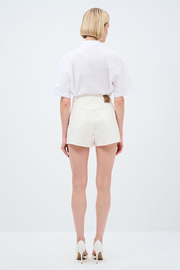 Cepli Denim Şort - 6