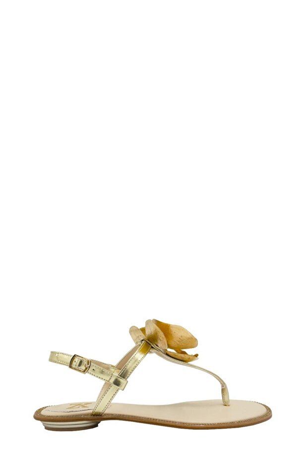 Beige Accessory Flip Flops Women's Sandals