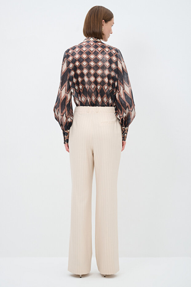 Çizgili Pantolon - 6