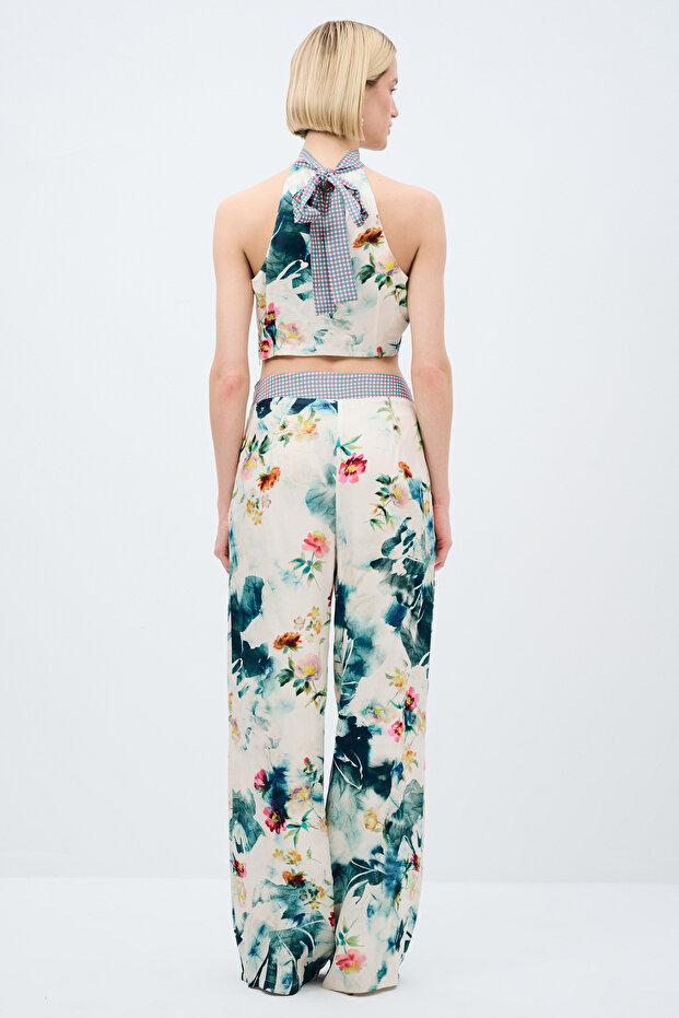 Halter Yaka Bluz - 5