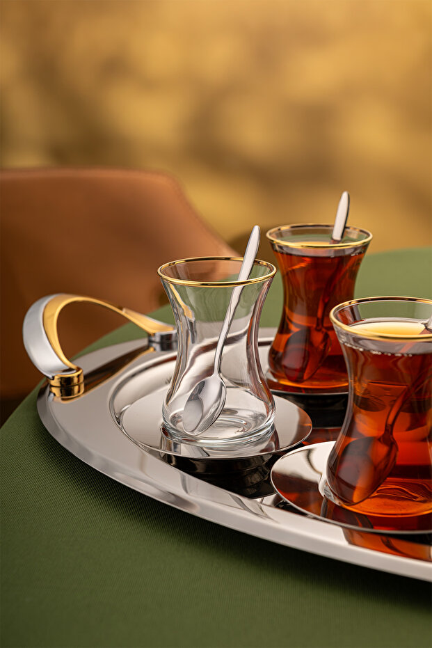 Abbie 19 Parça Çay Seti - 4