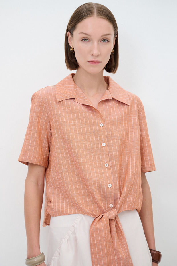 Bağlamalı Gömlek - 4