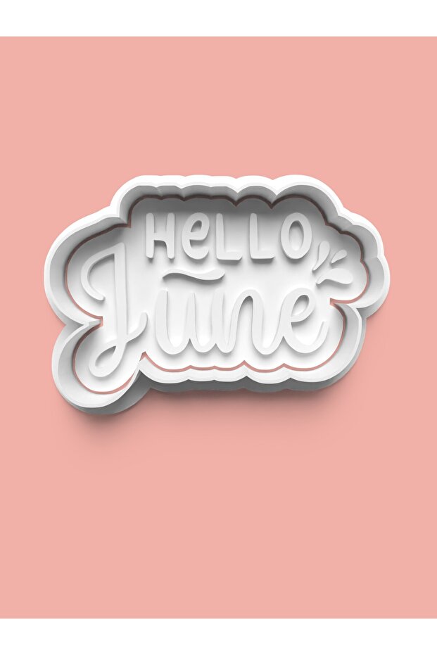 June Cookie Mold and Sugar Dough Mold