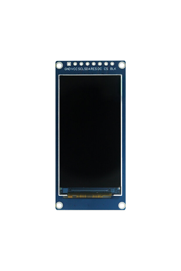 شاشة عرض TFT IPS كاملة الزاوية مقاس 1.9 بوصة ووحدة عرض ملونة LCD ومنفذ تسلسلي SPI
